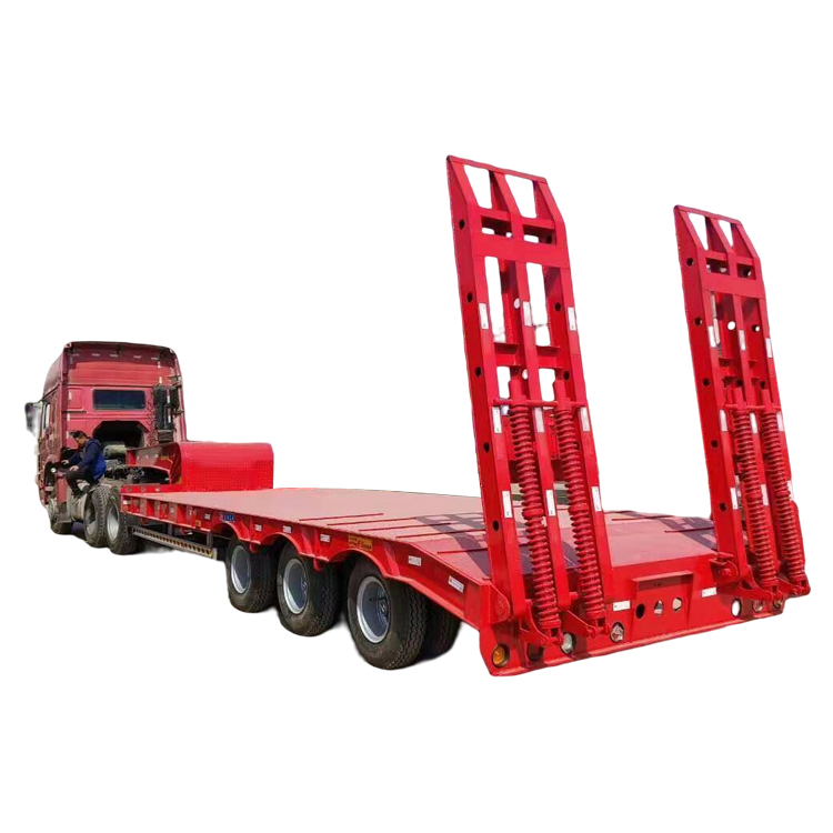 Low bed trailer